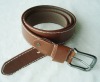 Wholesale Men pu belt with zinc alloy buckle