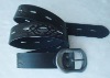 Wholesale Men pu belt with zinc alloy buckle