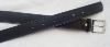 Wholesale Men pu belt with zinc alloy buckle