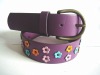 Wholesale Child belt with cute flowers KB1005