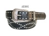 Wholesale THE TOP FASHION PU MATEL LEATHER BELT