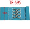 Alloy buckle elastic belt TR595