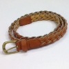 BRAIDED PU LEATHER BELT