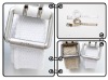 Wholesale Rivet Canvas Belt with Clip Buckle