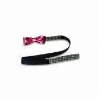 Wholesale Children PU leather belt with bowtie buckle