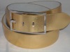 Wholesale SQUARE SHAPE BUCKLE WIDE SILVER LEATHER Belt