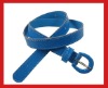 Wholesale 2011 Children's Fashion PU Belt With Ring Buckle