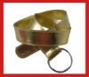 Wholesale 2011 Children's Fashion PU Belt With Ring Buckle