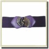 belt with shell shaped buckle