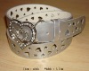 Wholesale Heart Buckle Punch Belt