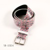 Wholesale Fashion Charm Print Belt With Iron Buckle