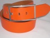 Wholesale SQUARE SHAPE BUCKLE WIDE SILVER LEATHER Belt