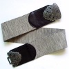 Wholesale Elastic Pu Leather Belt