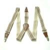 Colourful Elastic Suspender with adjustable clips & buckles