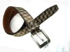 Neddle buckle belt