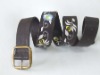 Wholesale Fashion embroidered pu belt 2011