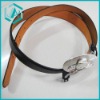 Wholesale Stylish Man PU Leather Belts With Real Alloy buckle Hat design belts wholesale