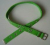 Wholesale fashion pink butterfly design buckle fabric belts