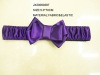 Wholesale new fashion elastic with flower buckle belt