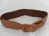 Wholesale fashion elastic pvc ladies' belt