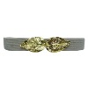 Wholesale Leaf Buckle Elastic Belt