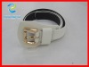 Wholesale 2011 leather belt. anti-brass buckle belt