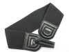 Wholesale D like pu buckle elastic belt