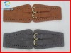 Wholesale 2011 elastic belt. double buckles elastic belt