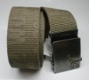 Wholesale fashion printed canvas belt