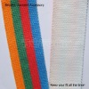 Wholesale secondary color polyester knitted belt