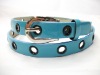 Wholesale ladies belts with rings on strap