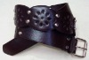 Wholesale ladies' pu studded belt