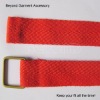 Wholesale red fashion polyester belt for christmas gift
