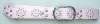 Wholesale ladies' pu studded belt