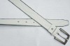 Men pu belt with alloy buckle