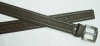 Men pu belt with zinc alloy buckle
