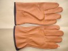 Cow split leather driver glove