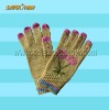 Fashion knitted glove
