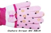 Knitting miccrofiber strip gloves