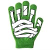Wholesale Popular Green and White Winter Sport Glove