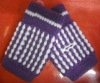Wholesale plain ladies acrylic gloves FG0102