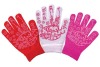 Wholesale magic glove with rubber printed