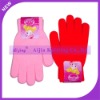 Wholesale Knitted acrylic plain gloves
