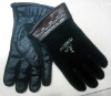 Wholesale fashion ladies leather gloves with accessory FG0106