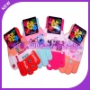 Wholesale Fashion acrylic printed magic gloves