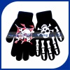 Wholesale Acrylic printed Magic gloves