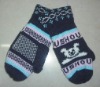 Wholesale cute animal design ladies acrylic gloves FG0100