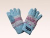 Wholesale knitted glove/fashion glove/winter glove
