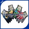 Wholesale Acrylic yarn offset print fashion glove