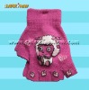 Wholesale fashion girl winter knitted glove
